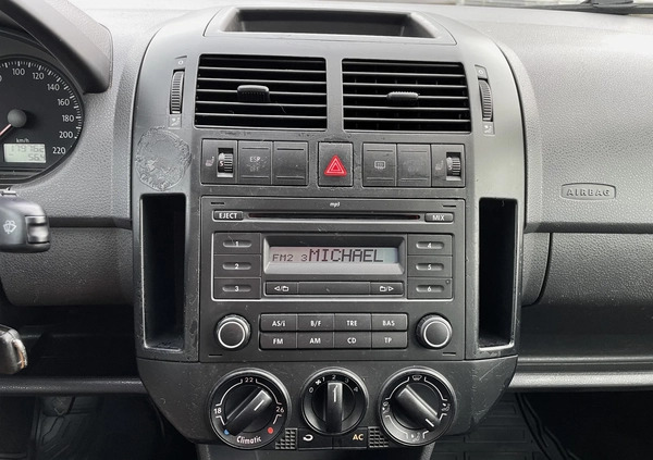 Volkswagen Polo cena 14900 przebieg: 180000, rok produkcji 2008 z Poznań małe 326